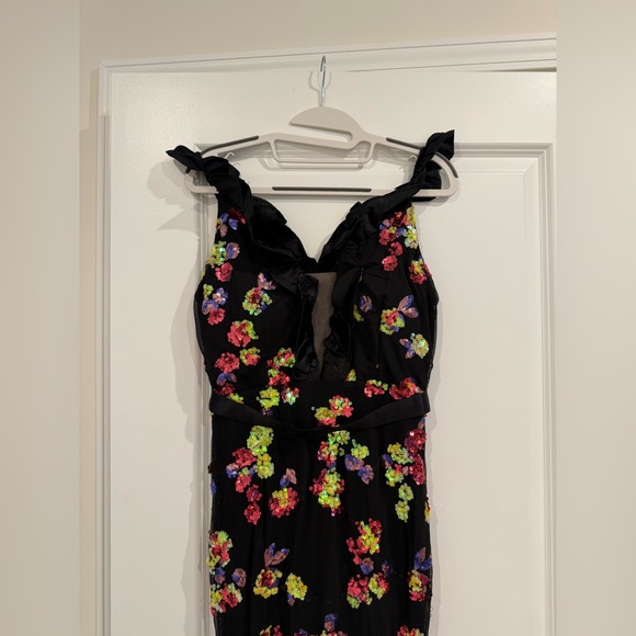 Miss Ord Black sequined prom dress - Picture 3 of 8